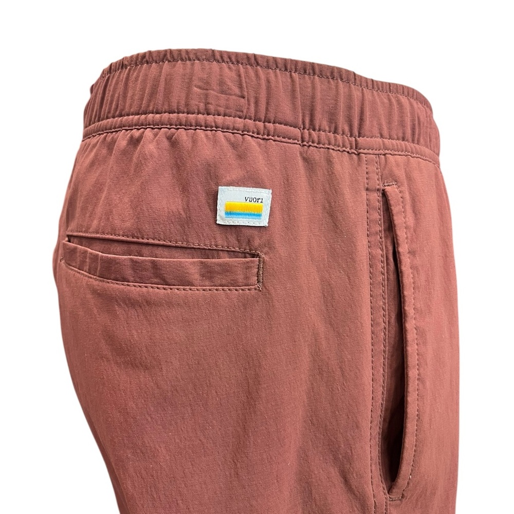 Vuori Ripstop Drawstring Pants — Rust / Terracott… - image 4
